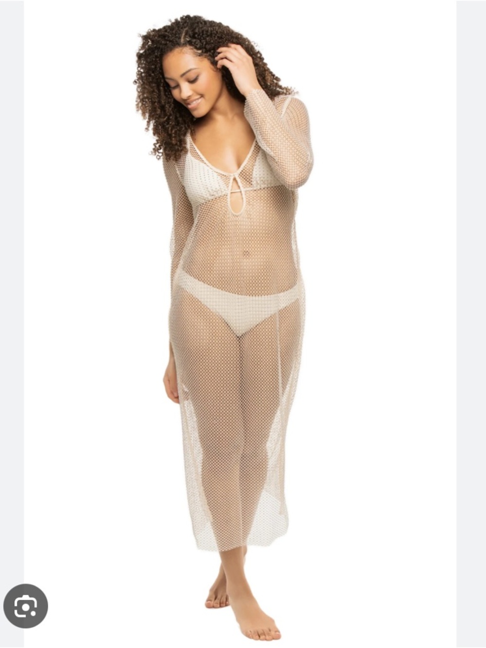 L’Agence Sara Mesh Coverup M NWT - Picture 3 of 3